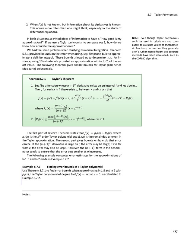 APEX Calculus - Page 477